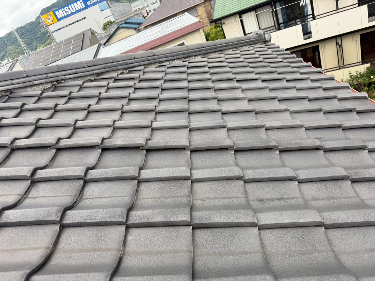 藤枝市 屋根工事 雨樋交換と屋根点検