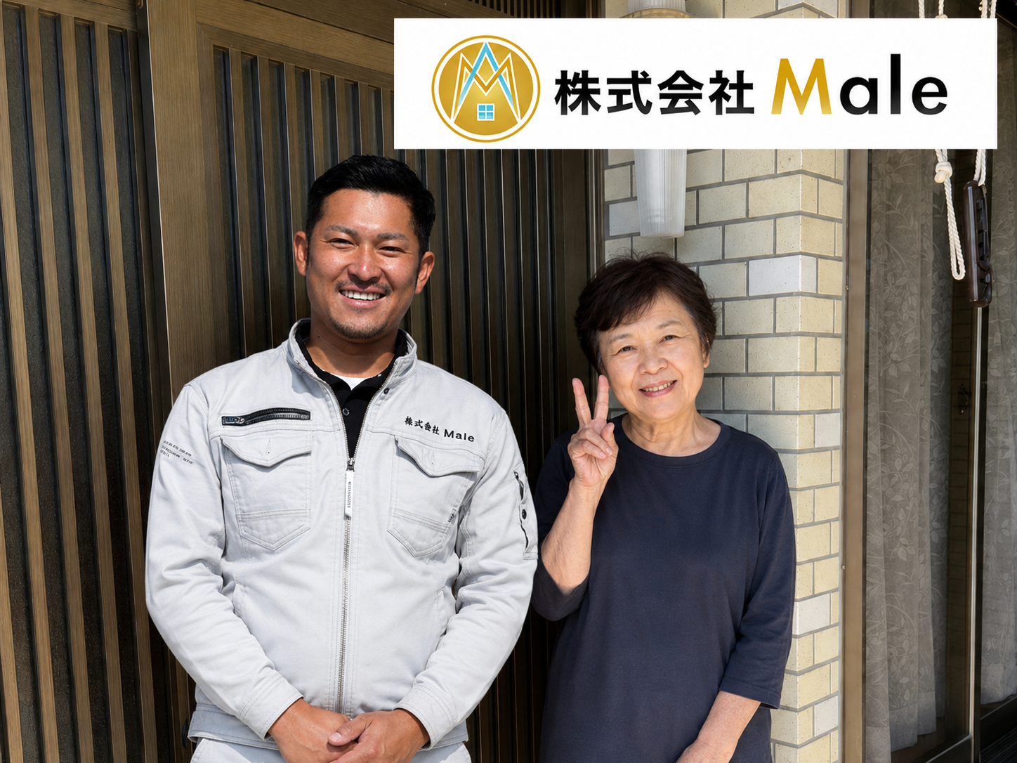 静岡市のお客様と株式会社Maleの職人