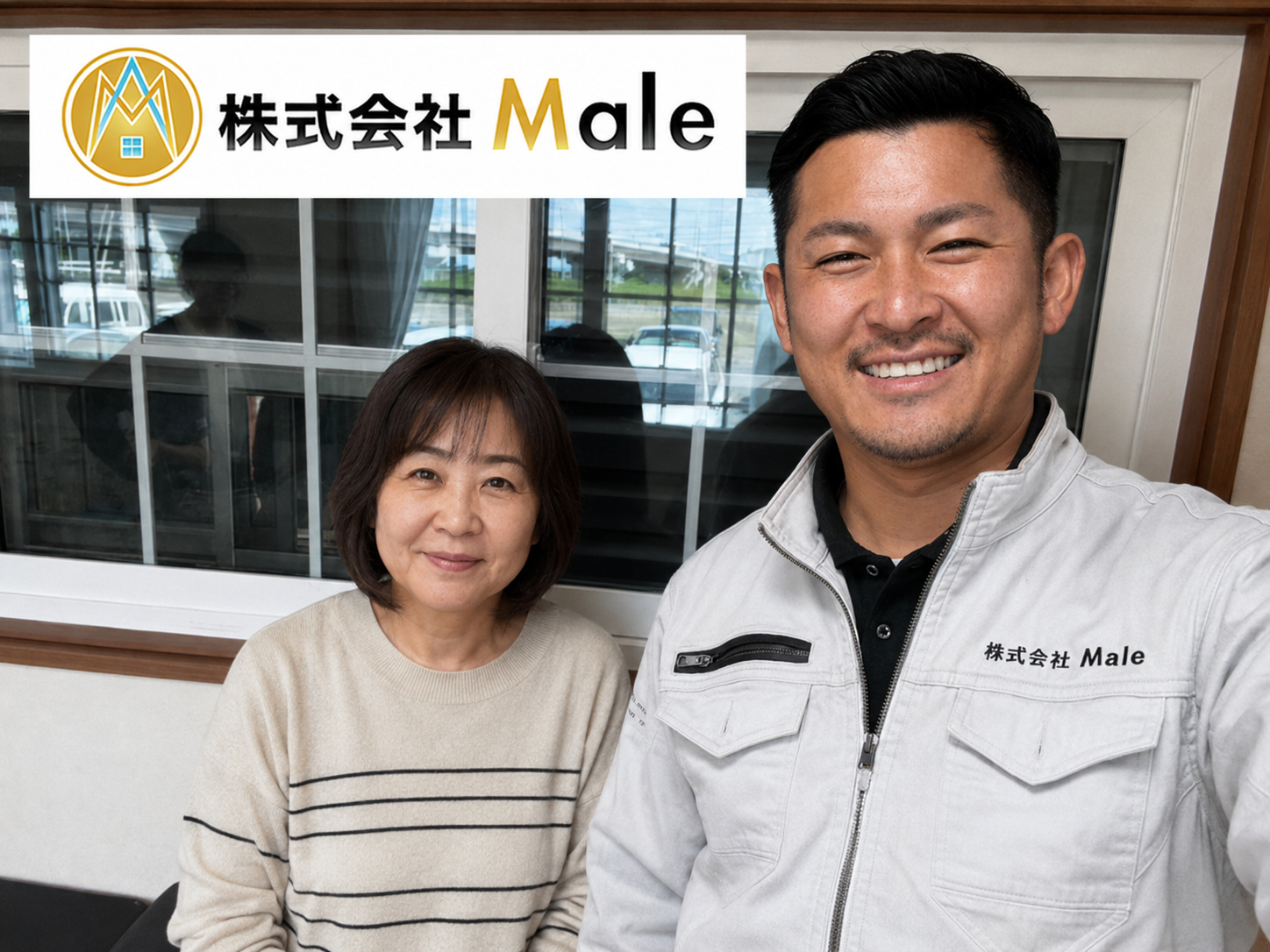 焼津市のお客様と株式会社Maleの職人