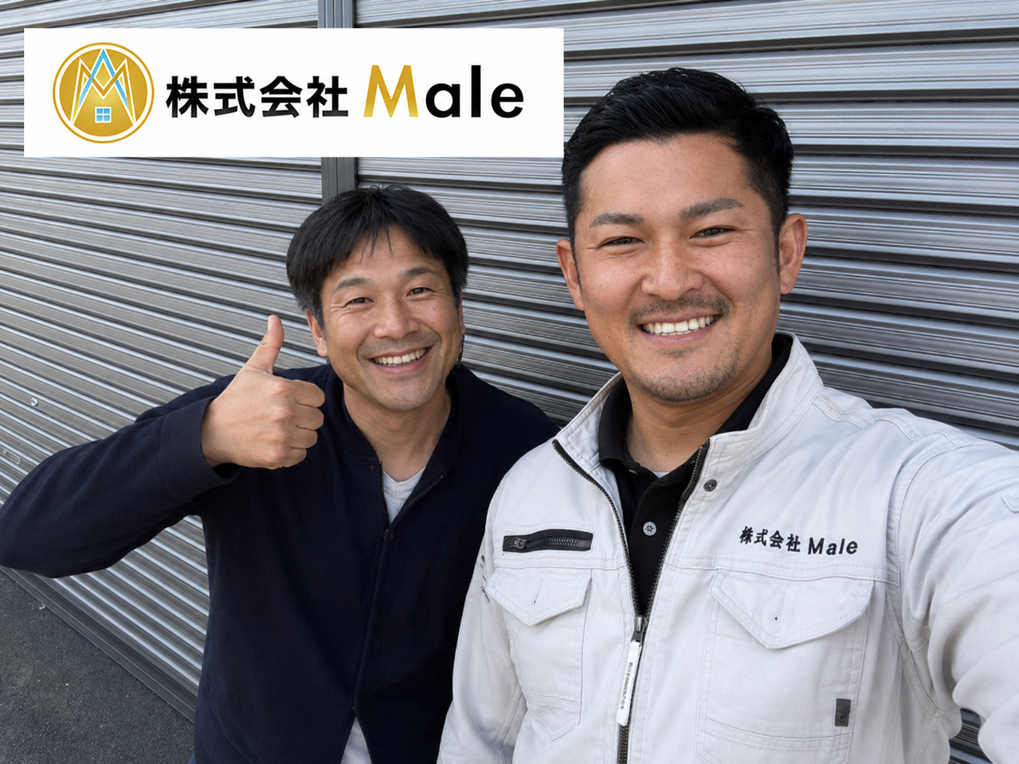 藤枝市のお客様と株式会社Maleの職人